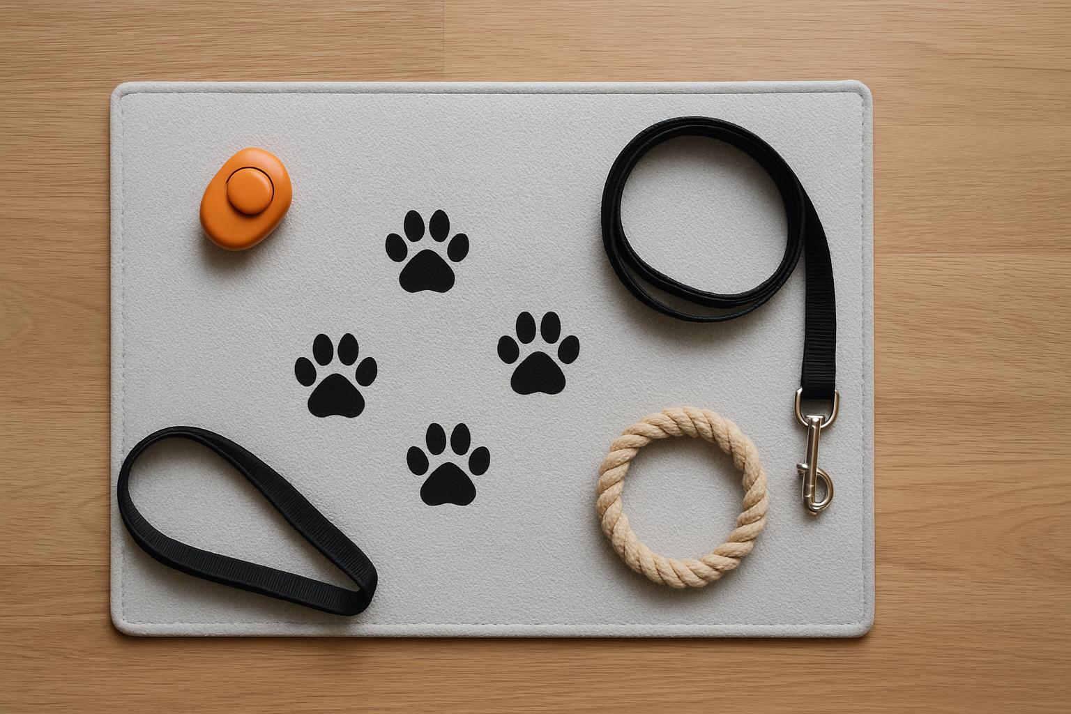 Playful puppy during socialization