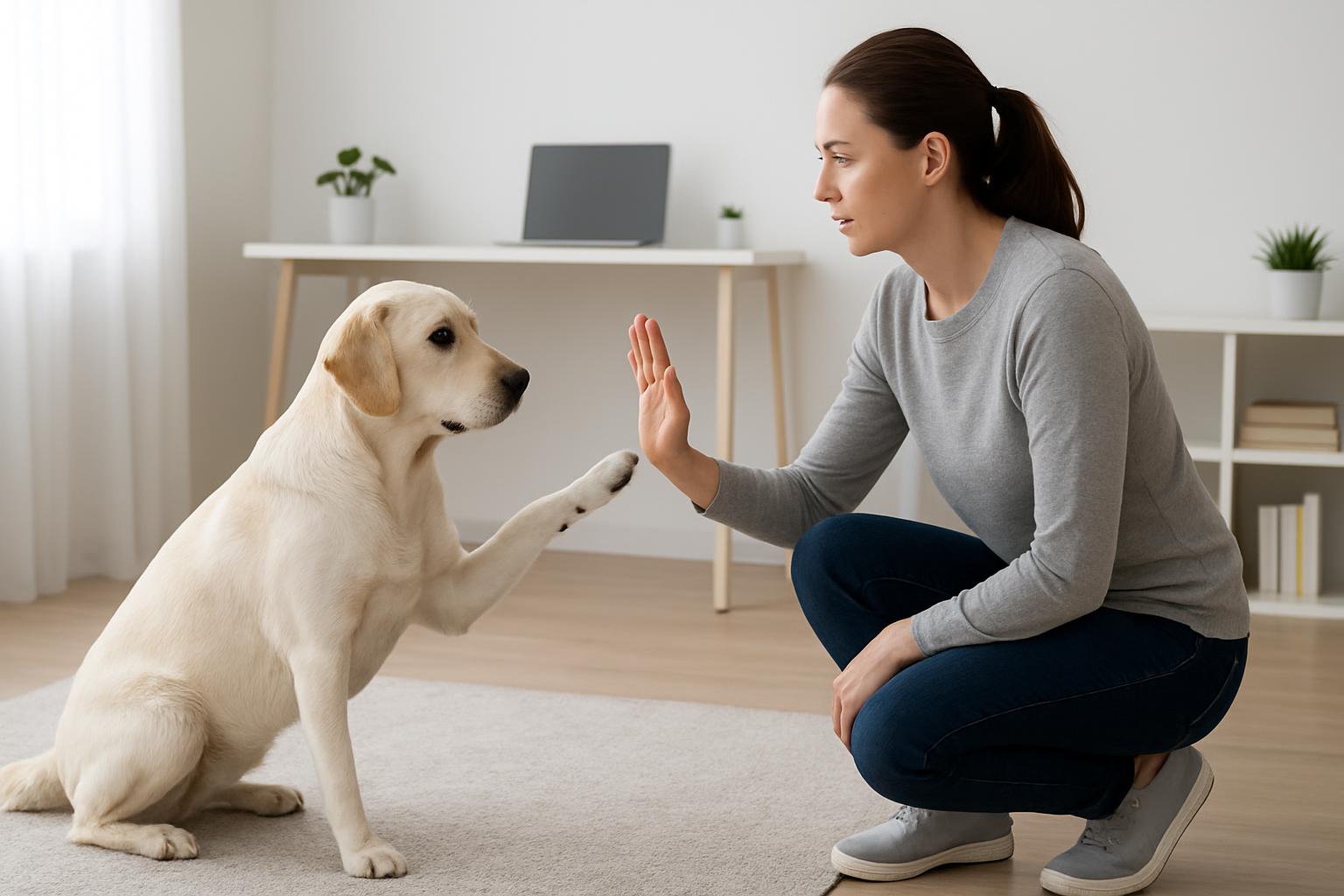 Dog training at home in Austin